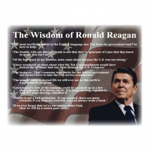 Ronald Reagan Art Print