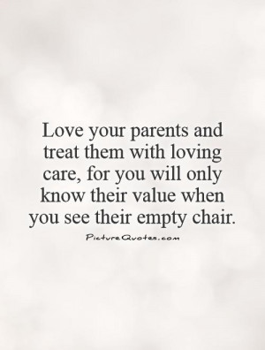 Quotes About Loving Your Parents