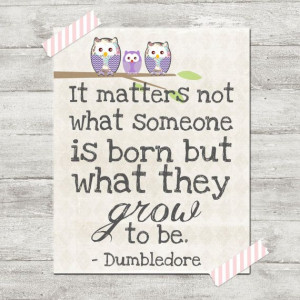 Harry Potter Dumbledore quote poster print by SimplySweetDesigns13, $ ...