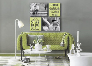 Custom Quote and Photography Canvas Cluster by DesignerCanvases, $255 ...