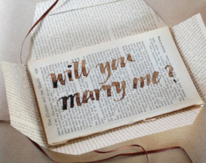 Will You Marry Me Poems