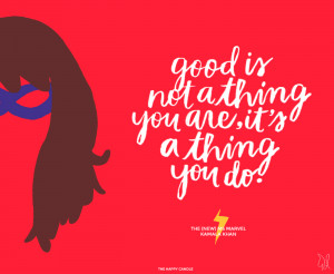 Five Reasons Why Superheroes Are Superb, Kamala Khan, Ms Marvel Quote