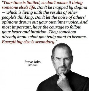 Steve Jobs Famous Quote