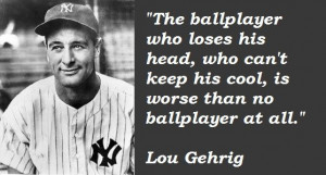 lou gehrig quotes - Google Search