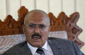 Credit Reuters Yemen 39 s former President Ali Abdullah Saleh talks