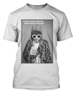 ... COBAIN-T-SHIRT-NIRVANA-T-SHIRT-90S-ICON-GRUNGE-TOP-QUOTE-MENS-NEW-DTG