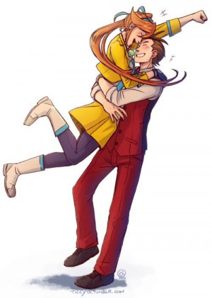 Apollo Justice and Athena Cykes.Nerd Things, Ace Attorney, Random ...