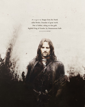 lord of the rings aragorn LOTR The Lord of the Rings lotredit ...
