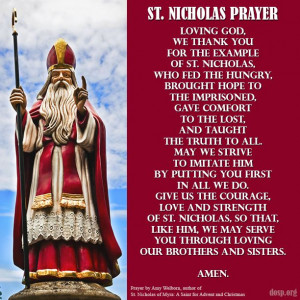 ... Catholic Update article: http://s.dosp.org/1gJDByu. St. Nicholas, pray