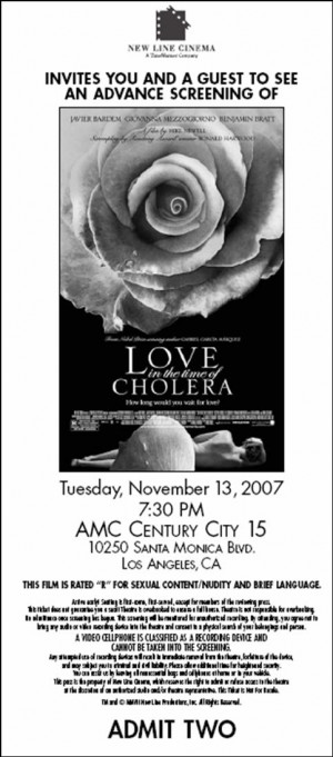 Los Angeles . 7:30pm, Tuesday November 13th. AMC Century City 15 ...