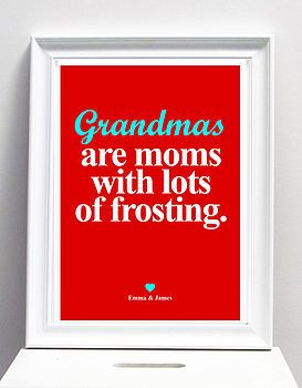 Lots of great Grandparents Personalised Quotes Name Print.. idea for ...