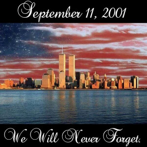 We will never forget september 11