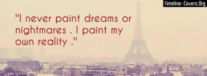 Paint Reality Facebook Cover