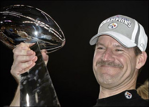 But no-one is happier than Steelers coach Bill Cowher, who ends 14 ...