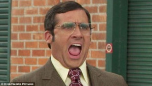 You're all over the place!': Anchorman star Steve Carell hijacks ...