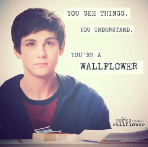 Quote from the coming of age movie The Perks of Being a Wallflower ...