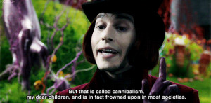 Willy Wonka cannibalism