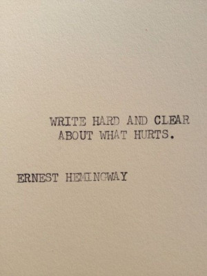 Hemingway.