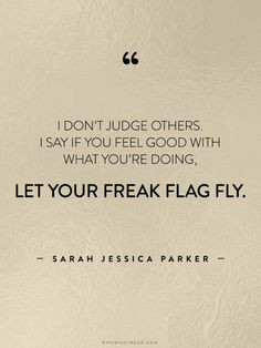 don't judge others. I say if you feel good with what you're doing ...