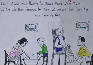 Love and appreciate your parents. We are often so busy growing up, we ...