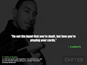 Inspirational Quotes from Rappers http://carter-mag.com/post ...