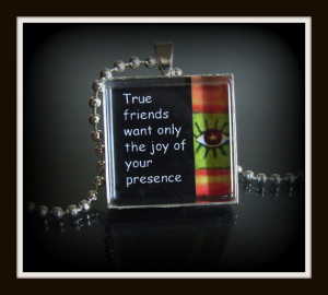 Glass Photo Pendants Quotes and Sayings on Black in Silver Photo ...