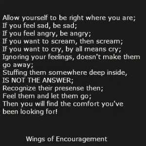 Wings of Encouragement....