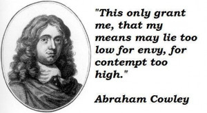 Abraham cowley quotes 5