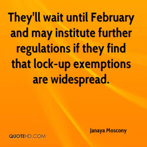 ... regulations if they find that lock-up exemptions are widespread