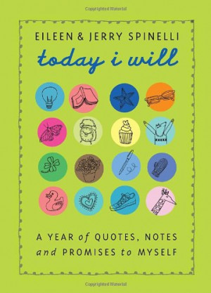 today i will a year of quotes notes and promises to myself