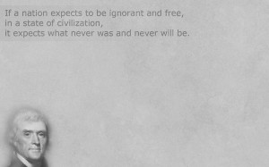 Thomas Jefferson Liberty quote by AbsntMindedArtst