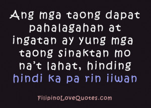 Famous Tagalog Quotes About Love