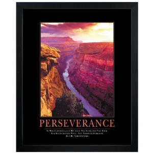 Motivational Posters Perseverance on Com Successories Perseverance ...