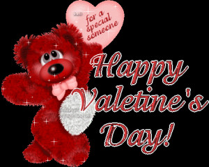 for someone special happy valentine a beautiful wishes from teddy bear