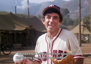 memorable klinger quote. :() I totally laughed! Great episode !