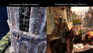 LIVE] Uncharted vs. Uncharted 2: Among Thieves comparison