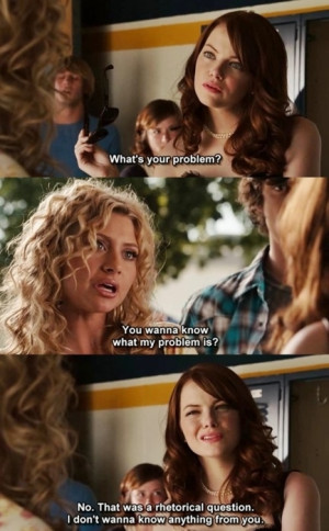 humorous easy a quotes i loved the characters especially emma stone i ...