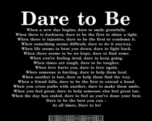 dare you