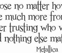 Nothing Else Matters Metallica