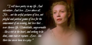 Shakespeare in Love - ViolaTheatres Quotes, Viola Shakespeare