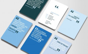 Part inspiration, part mission statement and part conversation starter ...