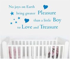 So true. I love my baby boy, even the baby trantums he's throwing at ...