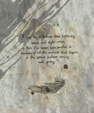 Saunders 2012.A small passage taken from 'The Secret Life of Bees ...