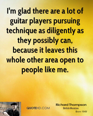 glad there are a lot of guitar players pursuing technique as ...
