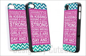 Audrey Hepburn Quote Chevron - Print Hard Case iPhone 4/4s or iPhone 5 ...