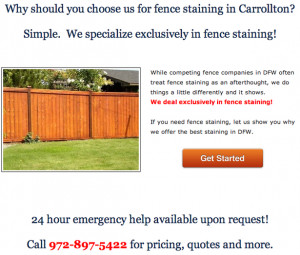 ... Staining Gallery Fence Staining Plano TX Fence Staining Frisco TX