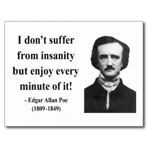 Edgar Allen Poe Quote 6b Post Cards