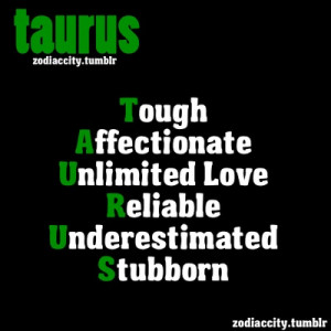 REPOST - Definition of Taurus.
