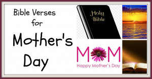 Bible Verses for Mother’s Day