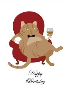 Happy Birthday, You Weird Cat Lover, funny, snarky, humorous card ...